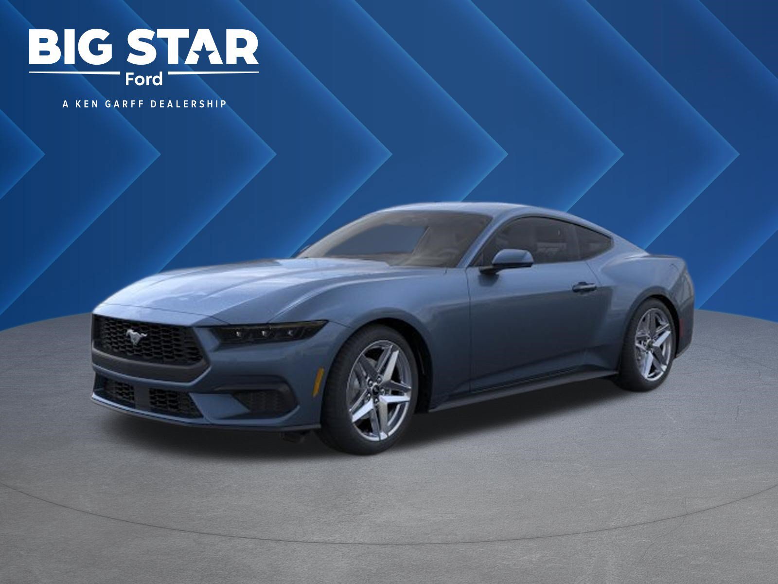 New 2026 Vapor Blue Metallic Ford EcoBoost Premium image 1