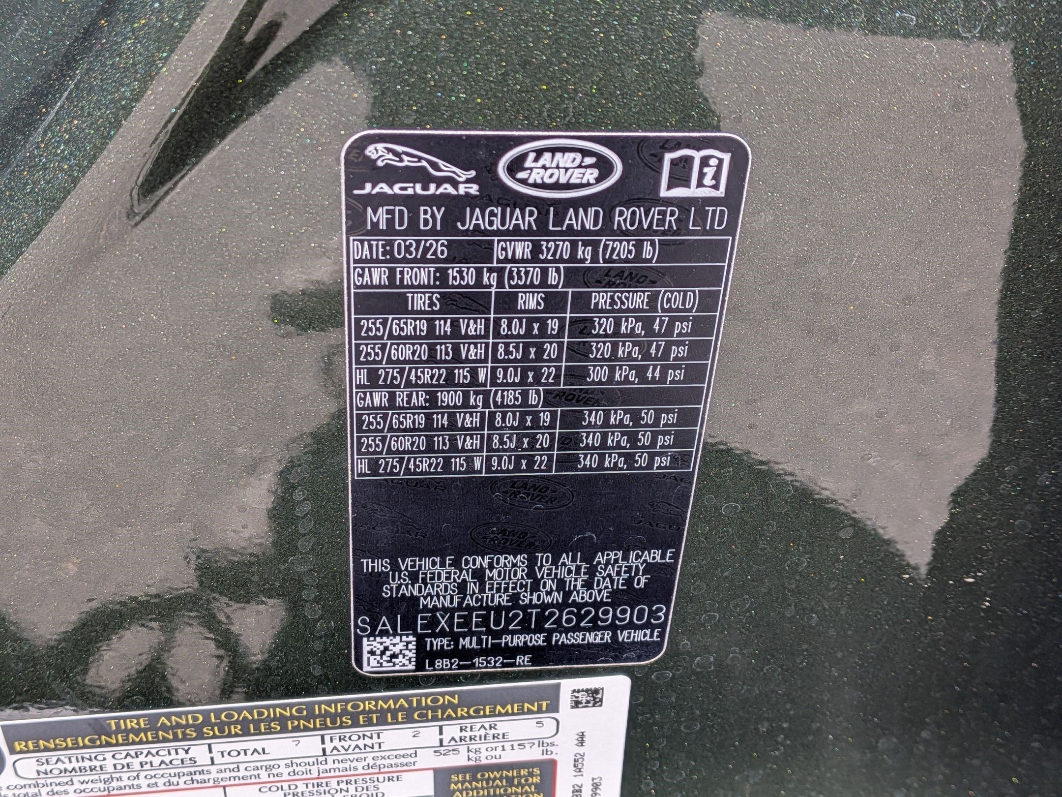 New 2026 Woolstone Green Land Rover P400 X image 29