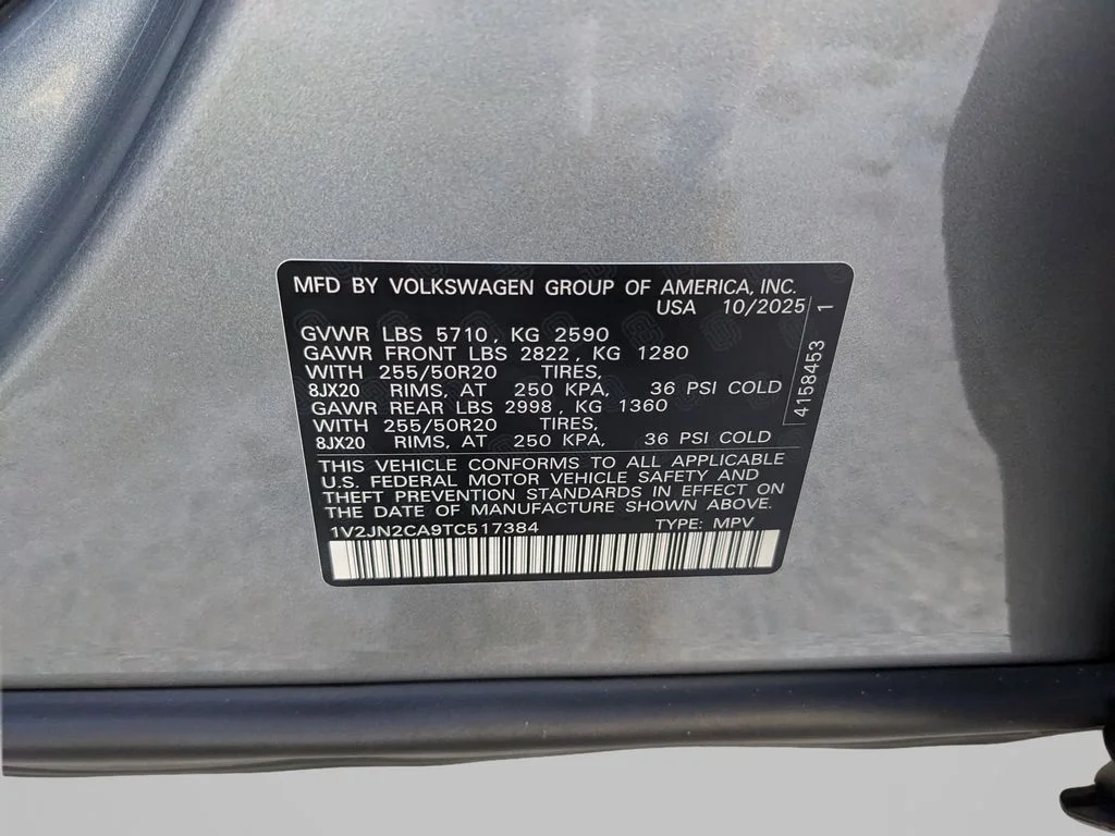 New 2026 Silver Volkswagen 2.0T SE w/Technology image 29