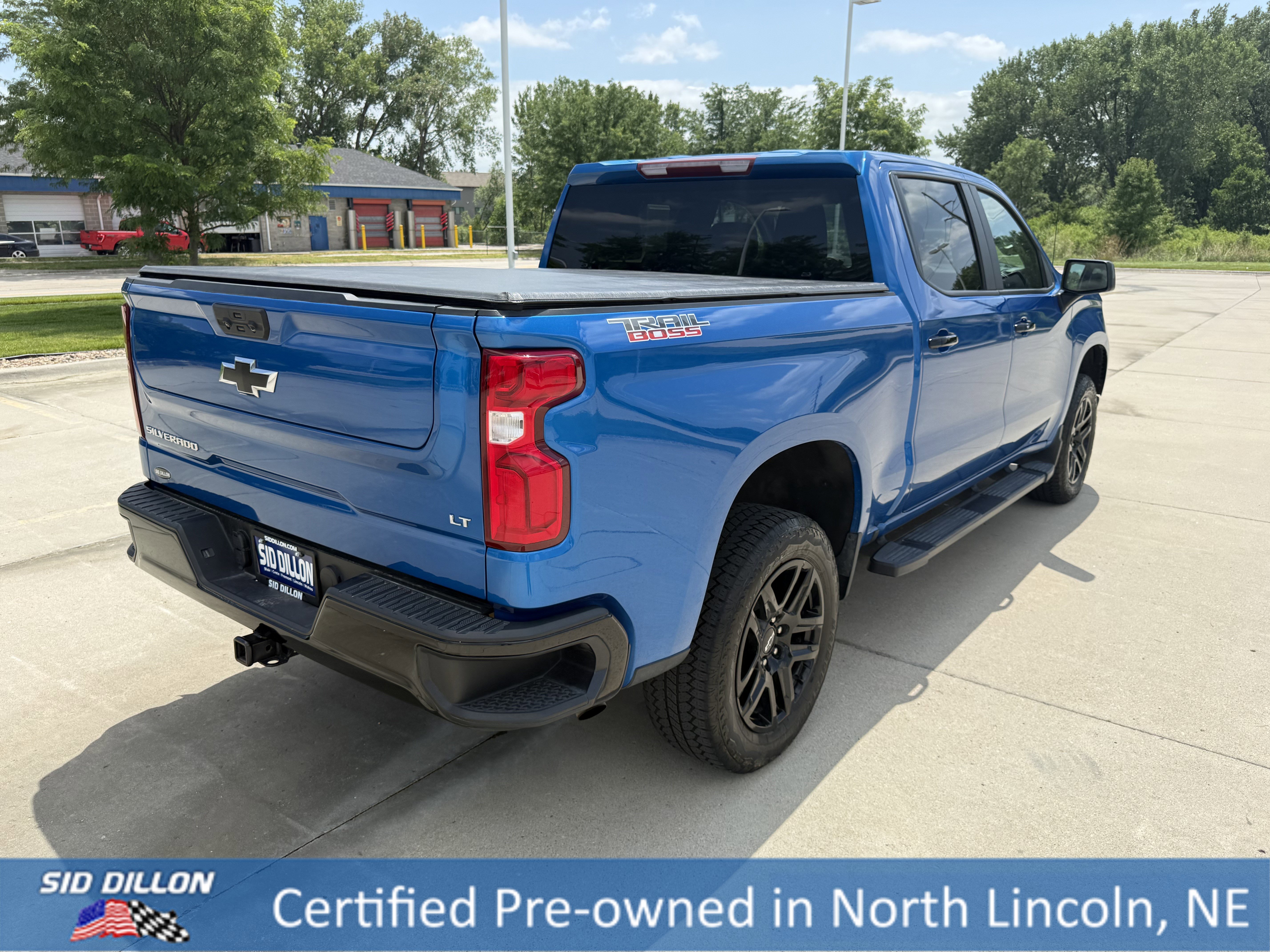 Used 2023 Glacier Blue Metallic Chevrolet LT Trail Boss image 8