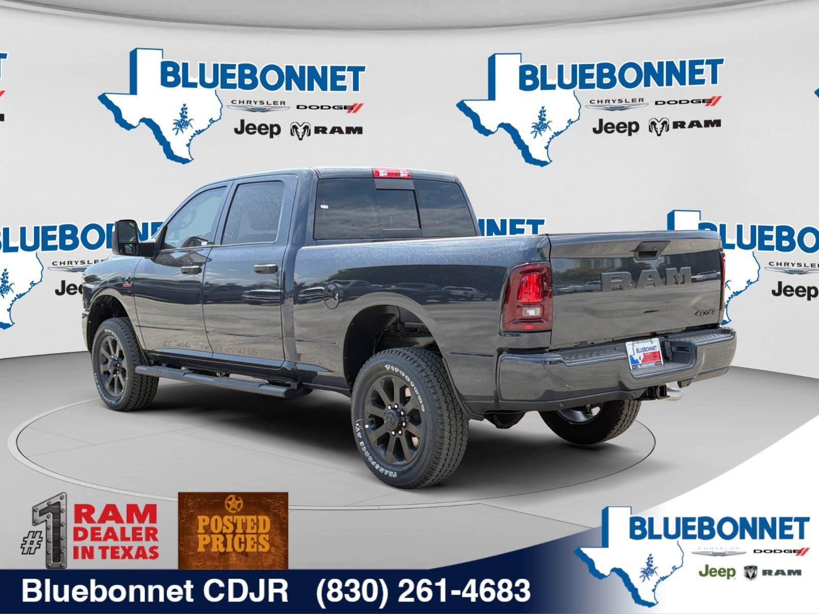 New 2026 Forged Blue Metallic Exterior Paint RAM Black Express image 7