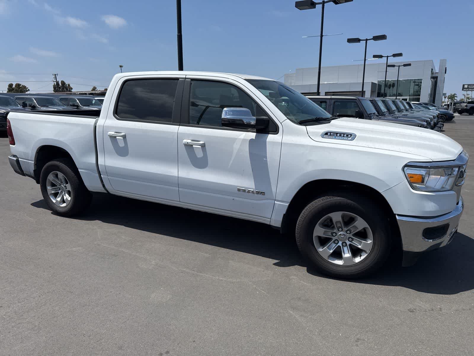 Used 2024 Bright White Clearcoat Ram Laramie image 11