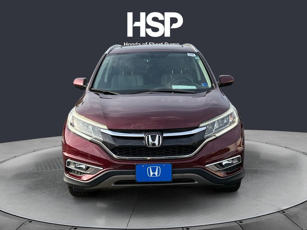 Used 2015 Basque Red Pearl II Honda EX-L image 8