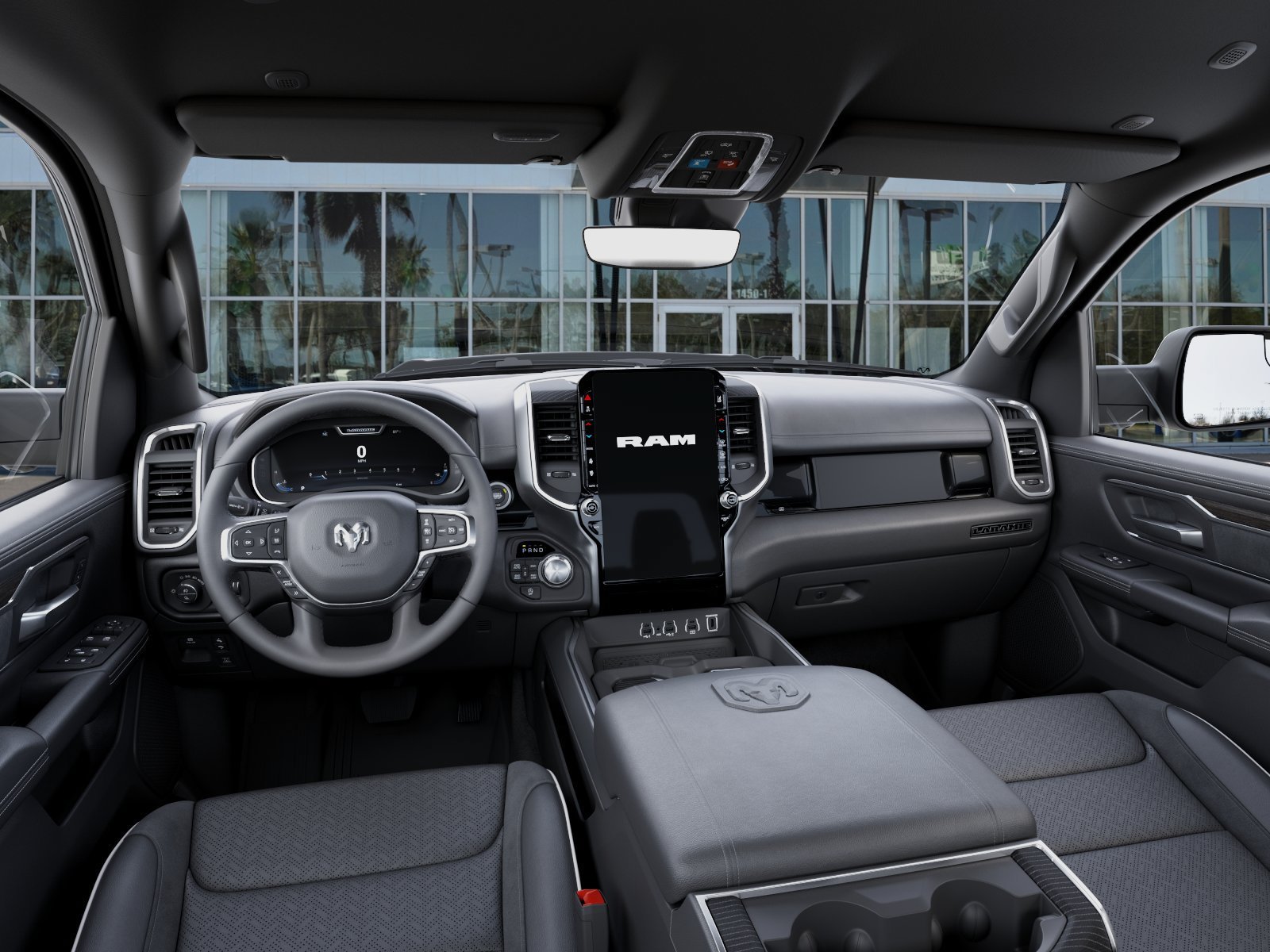 New 2026 Ivory White Tri-Coat Pearlcoat RAM Laramie image 14