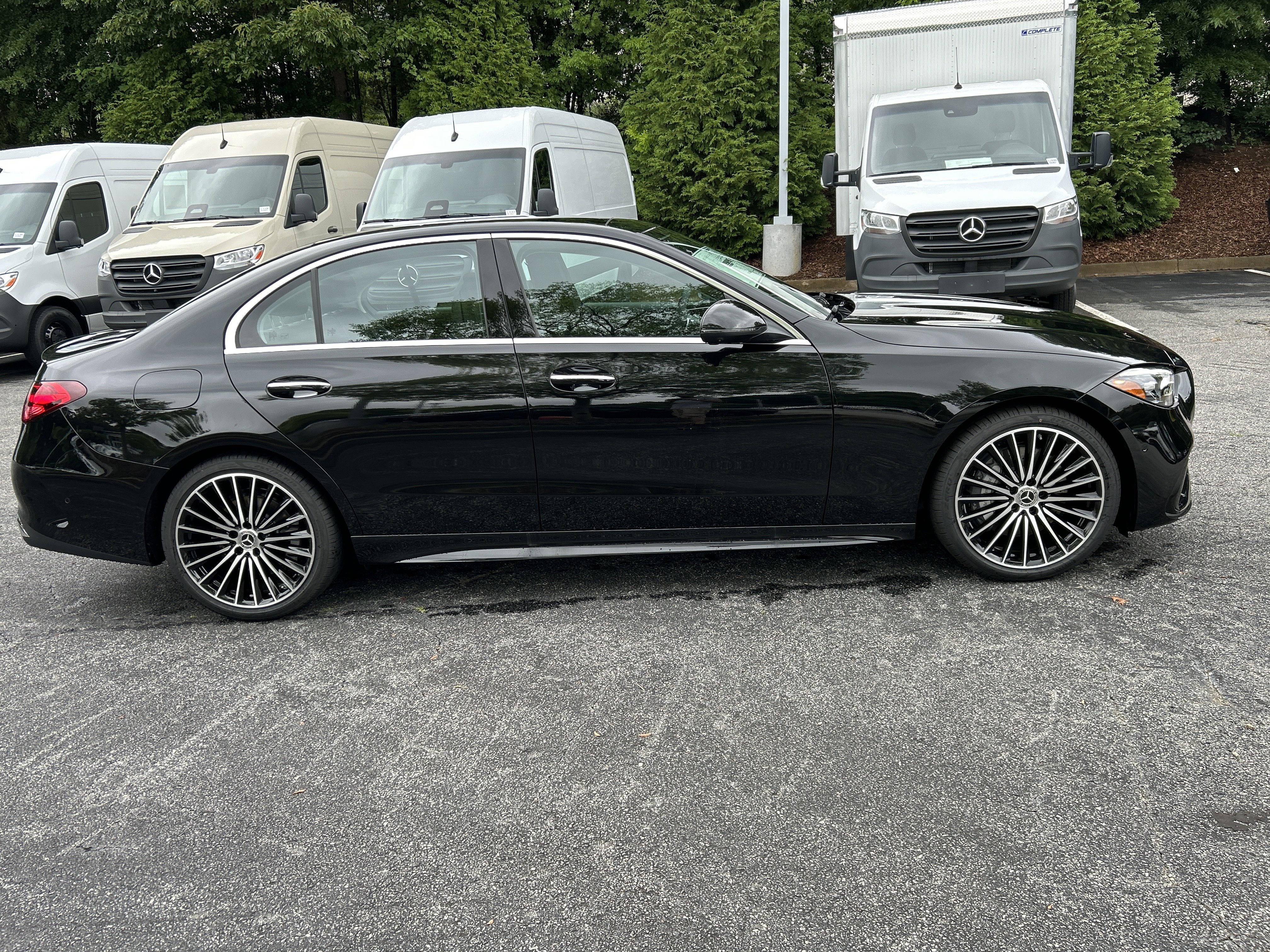 New 2026 Obsidian Black Metallic Mercedes-Benz C 300 Sedan image 5