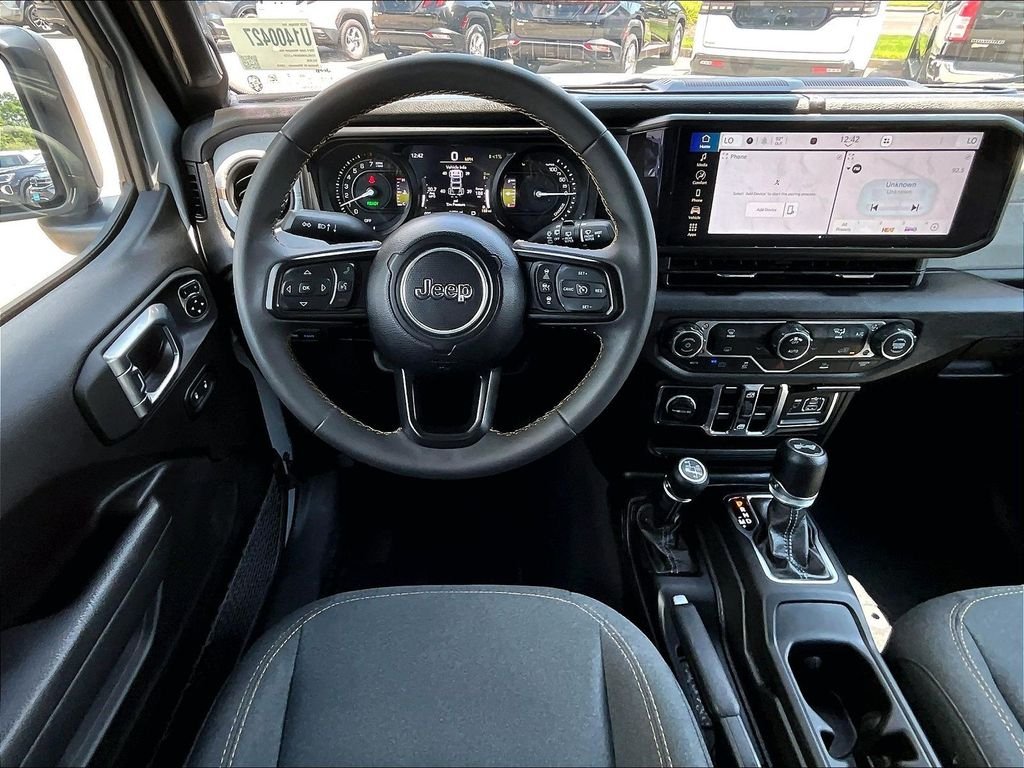 Used 2024 Silver Jeep Sport S 4xe image 17