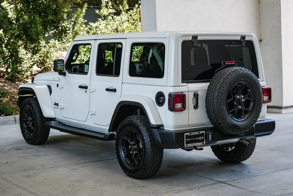 New 2026 Bright White Clearcoat Jeep Sport image 4