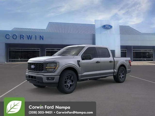 New 2026 Carbonized Gray Metallic Ford STX image 3
