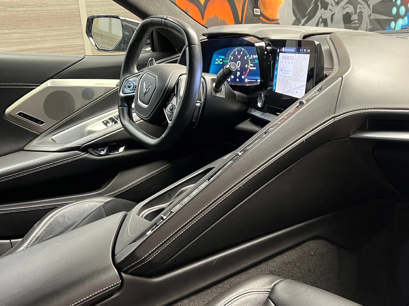 Used 2025 Black (gba) Chevrolet Stingray image 25