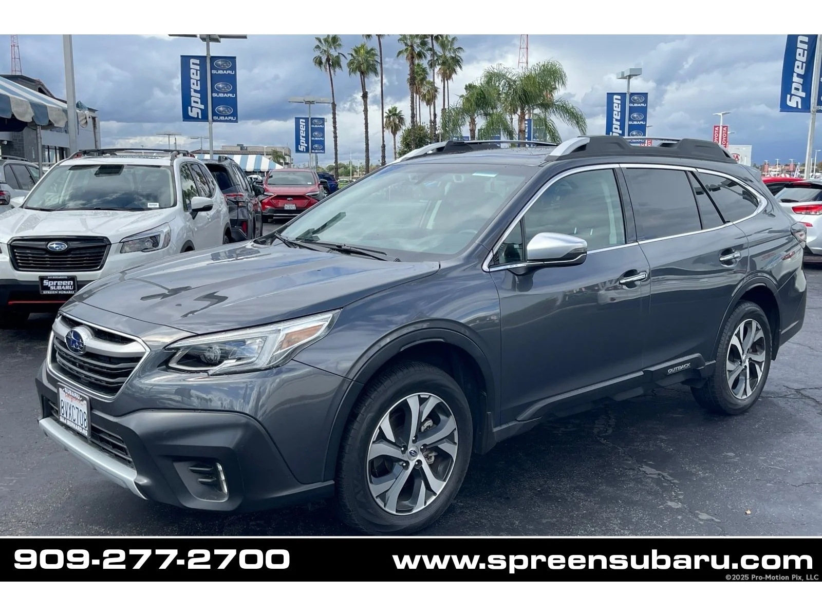 Used 2021 MAGNETITE GRAY ME Subaru Touring XT image 1