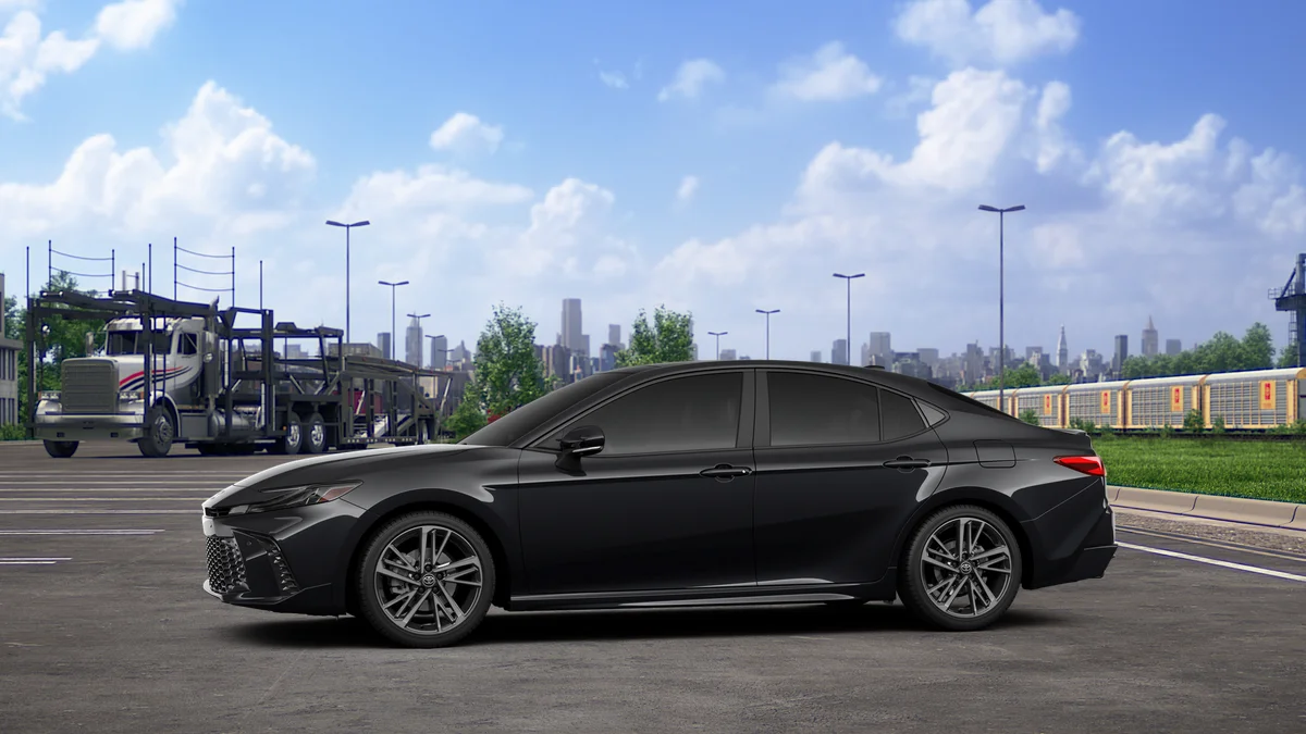 New 2026 Midnight Black Metallic Toyota XSE image 3