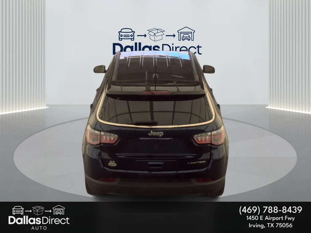 Used 2020 Jazz Blue Pearlcoat Jeep Limited image 7