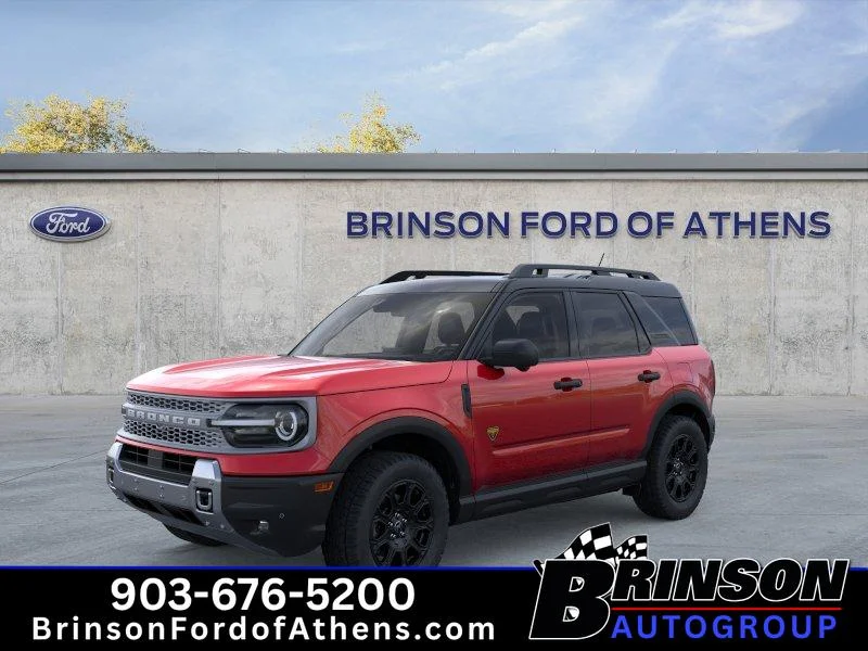 New 2026 Ruby Red Metallic Tinted Clearcoat Ford Badlands® image 1