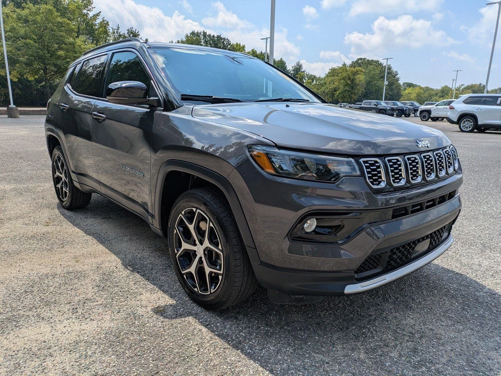Used 2024 Baltic Gray Metallic Clearcoat Jeep Limited image 2