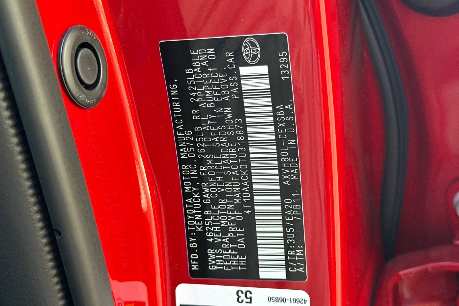 Used 2026 Supersonic Red Toyota Nightshade image 28