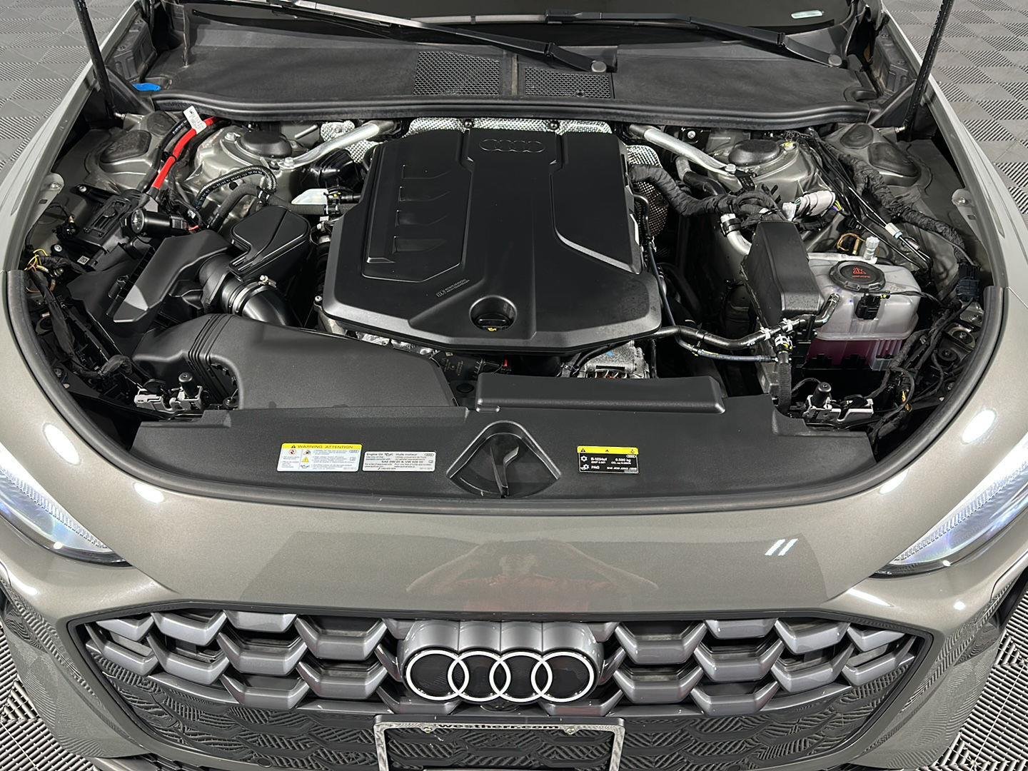 Used 2025 Chronos Gray Metallic Audi Premium image 3