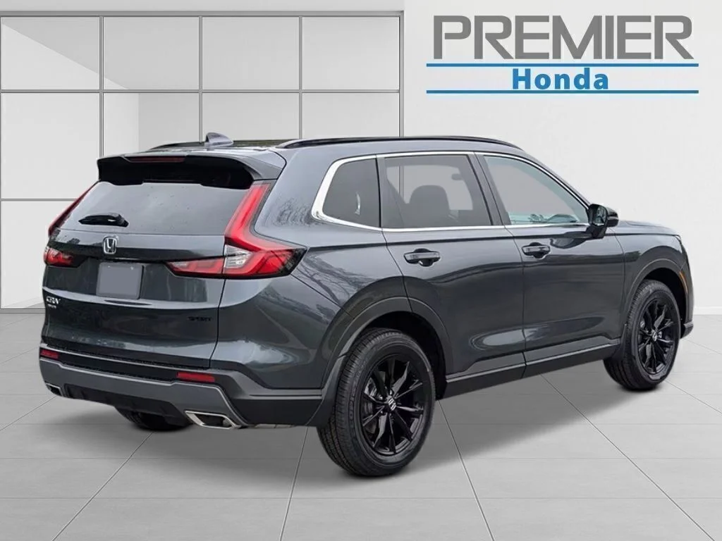 New 2026 Meteorite Gray Metallic Honda AWD Sport Hybrid image 5