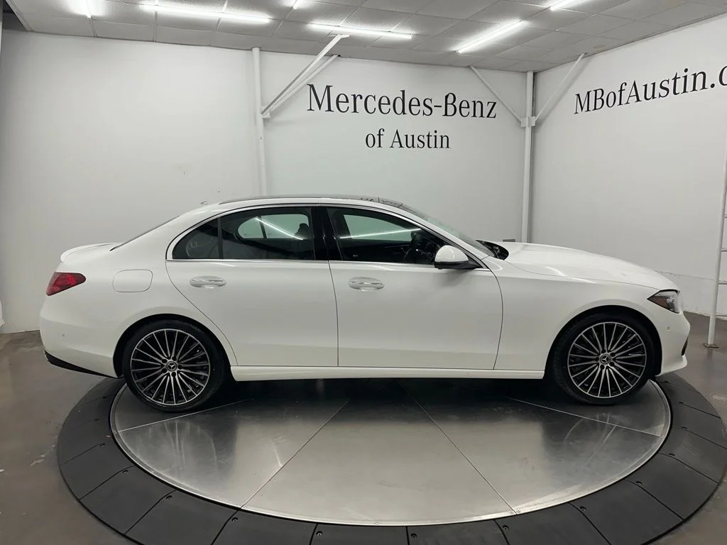 New 2026 White Mercedes-Benz C 300 image 8