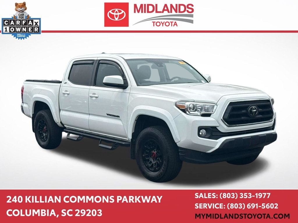 Used 2021 White Toyota SR5 image 1