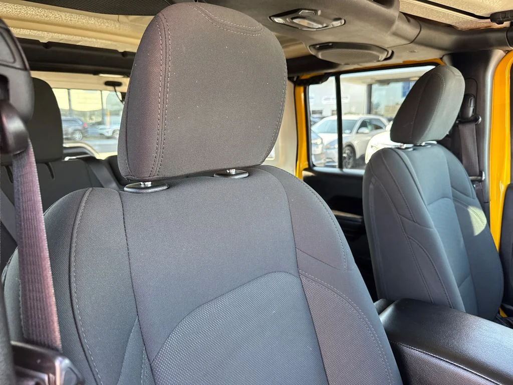 Used 2021 Yellow Jeep Unlimited Sport S image 14