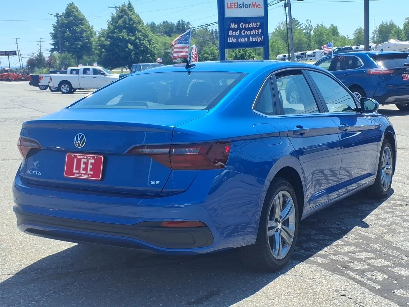 Used 2024 Blue Volkswagen 1.5T SE image 5