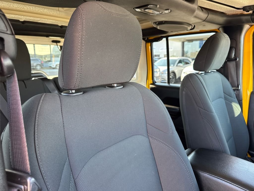Used 2021 Yellow Jeep Unlimited Sport S image 14