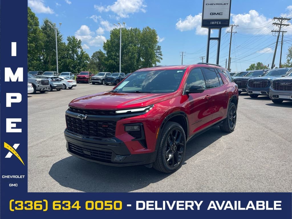 Radiant Red Tintcoat 2024 Chevrolet Traverse RS AWD SUV / Crossover Four-Wheel Drive