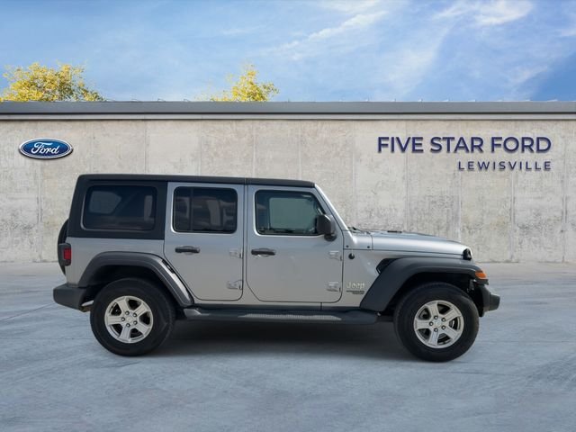 Used 2020 Silver Jeep Unlimited Sport S image 9