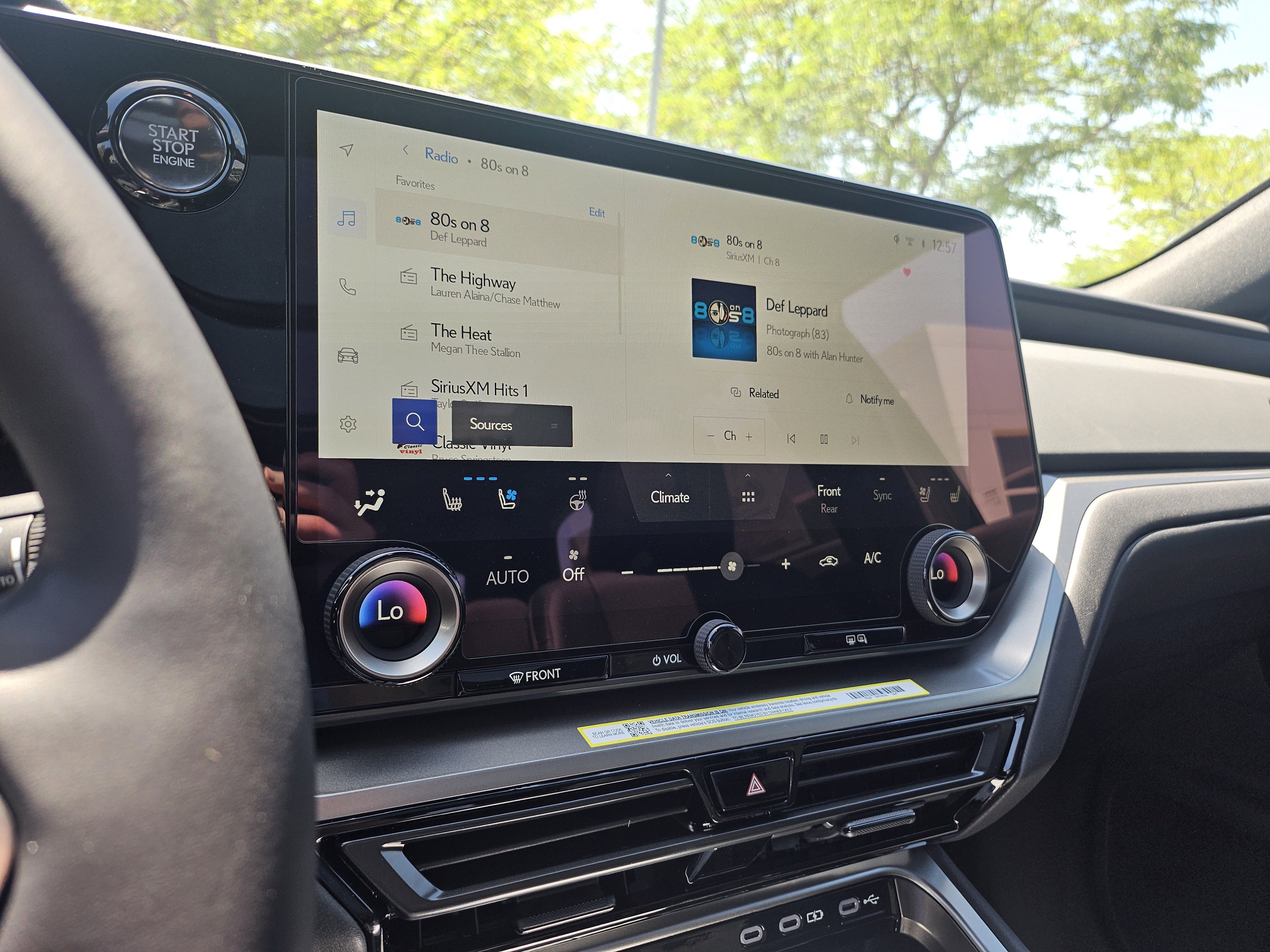 New 2026 Wind Chill Pearl Lexus PREMIUM AWD image 13