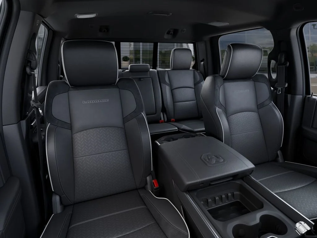 New 2026 Bright White Clear-Coat Exterior Paint RAM Laramie image 17