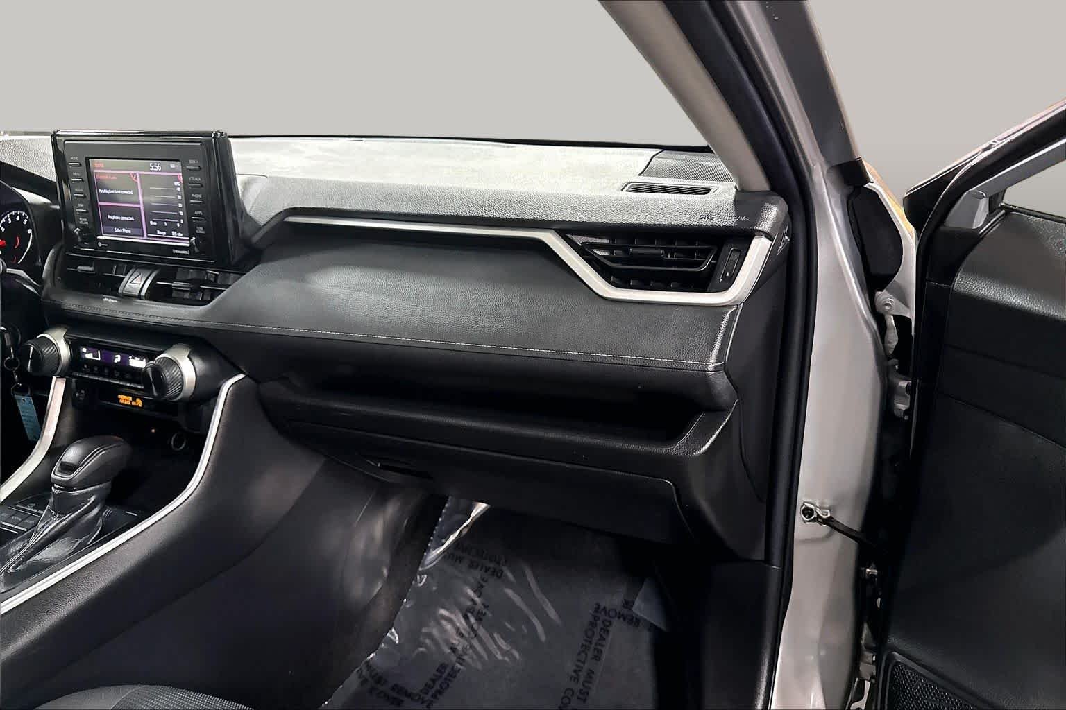 Used 2021 Silver Sky Metallic Toyota LE image 18