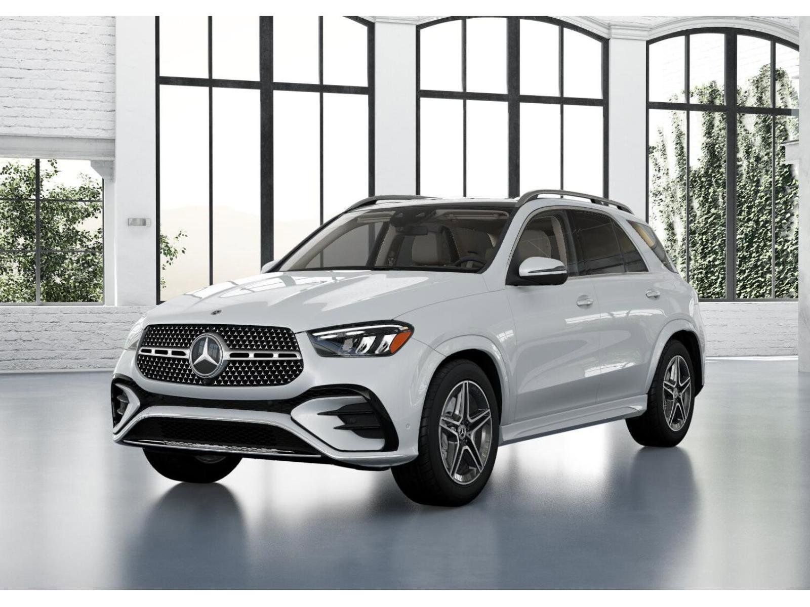New 2026 MANUFAKTUR Moonlight White Metallic Mercedes-Benz GLE 350 image 83