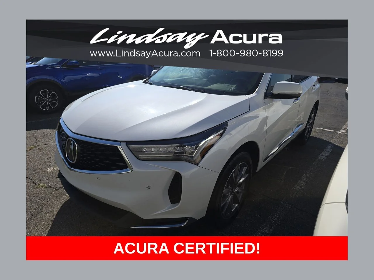 Used 2023 Platinum White Pearl Acura Technology Package image 1