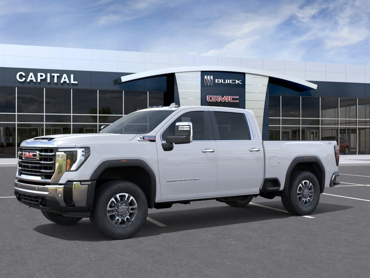 New 2026 Summit White GMC SLT image 2