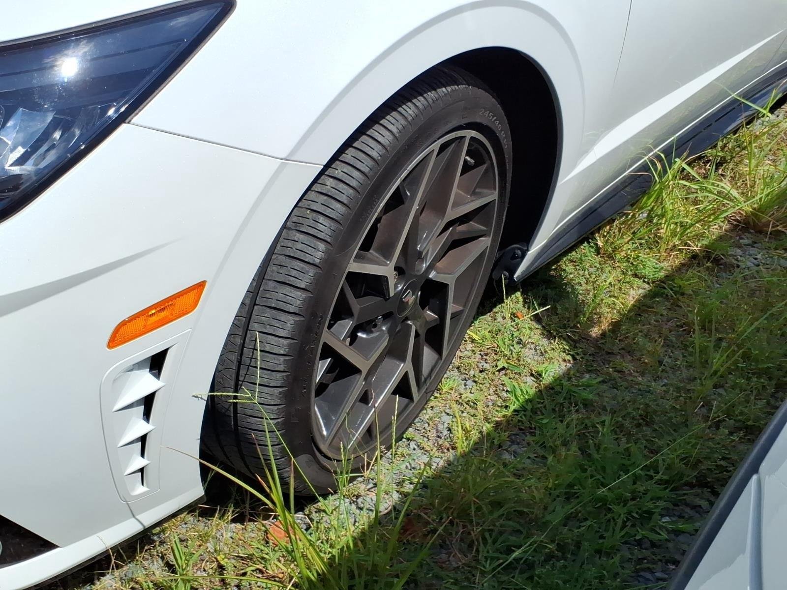Used 2022 Quartz White Hyundai N Line image 3