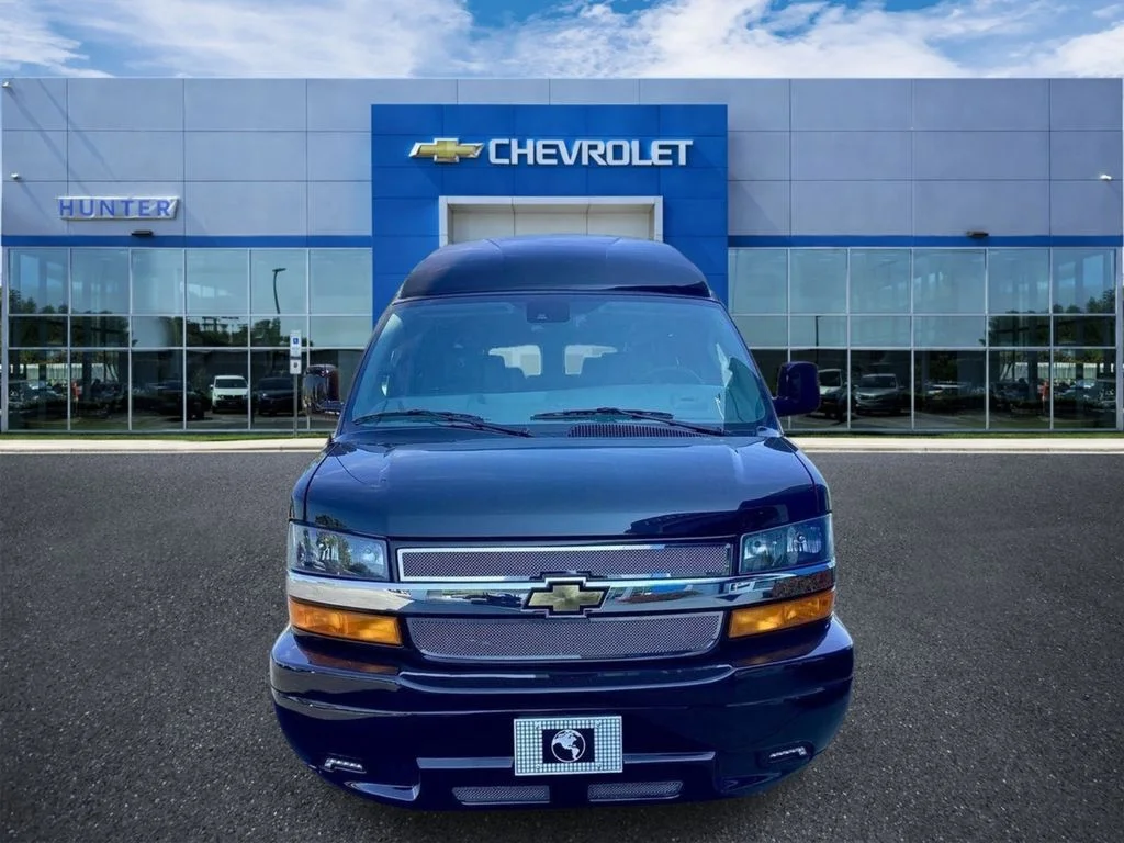 New 2025 Black Chevrolet Work Van image 6