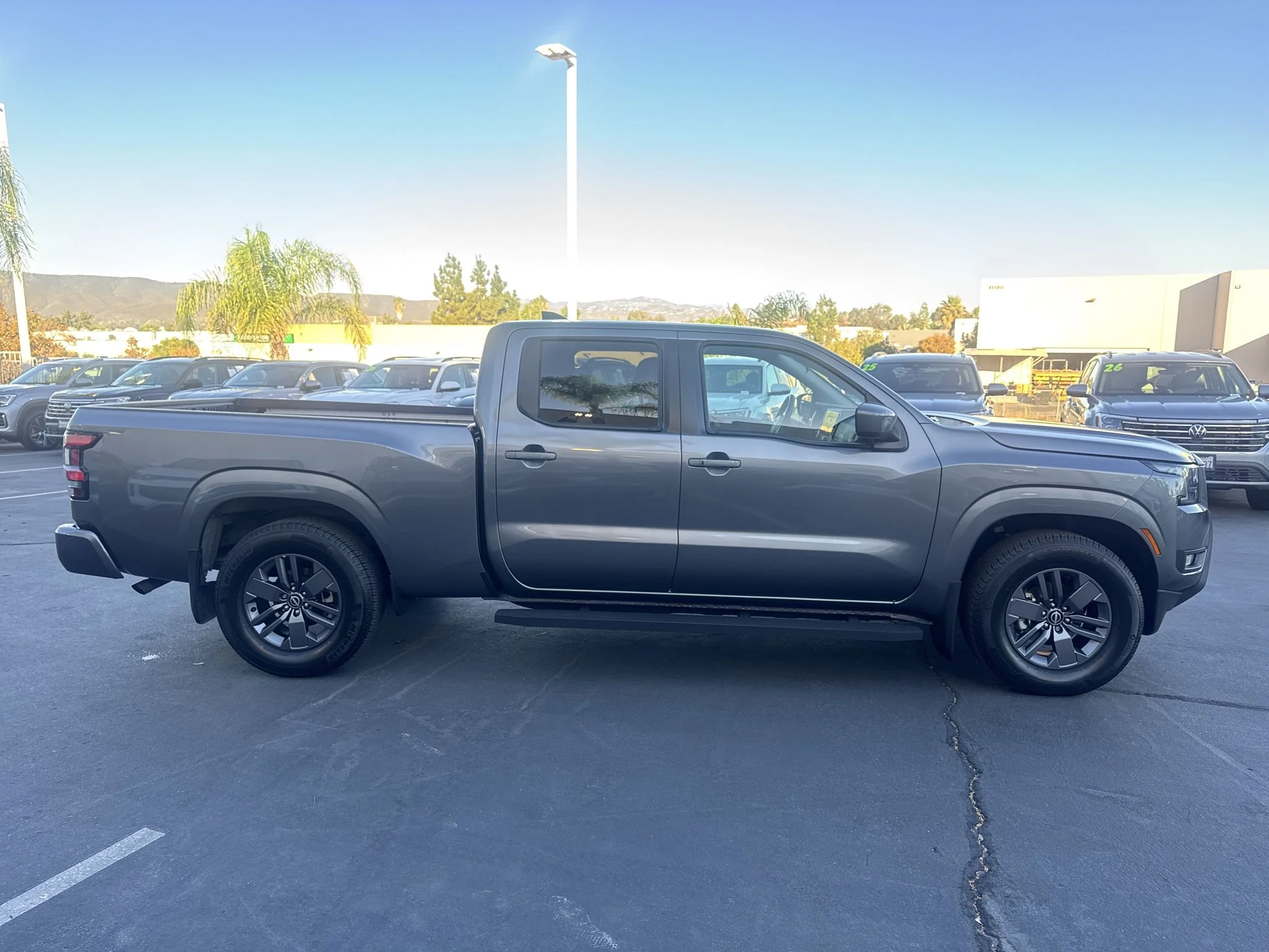 Used 2025 GUN METALLIC Nissan SV image 9