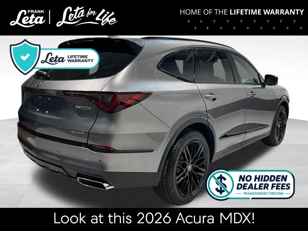 New 2026 Black Acura A-Spec Advance Package image 6