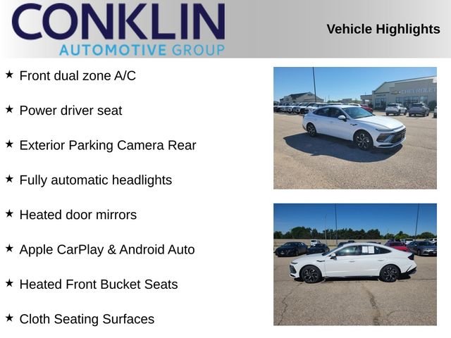 Used 2025 White Hyundai SEL image 2