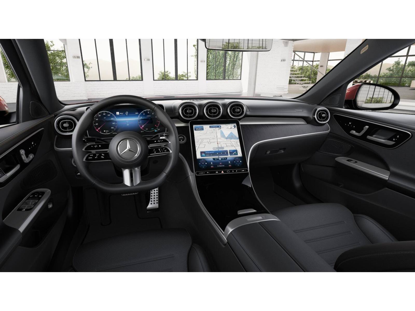New 2027 MANUFAKTUR Patagonia Red Metallic Mercedes-Benz C 300 image 3