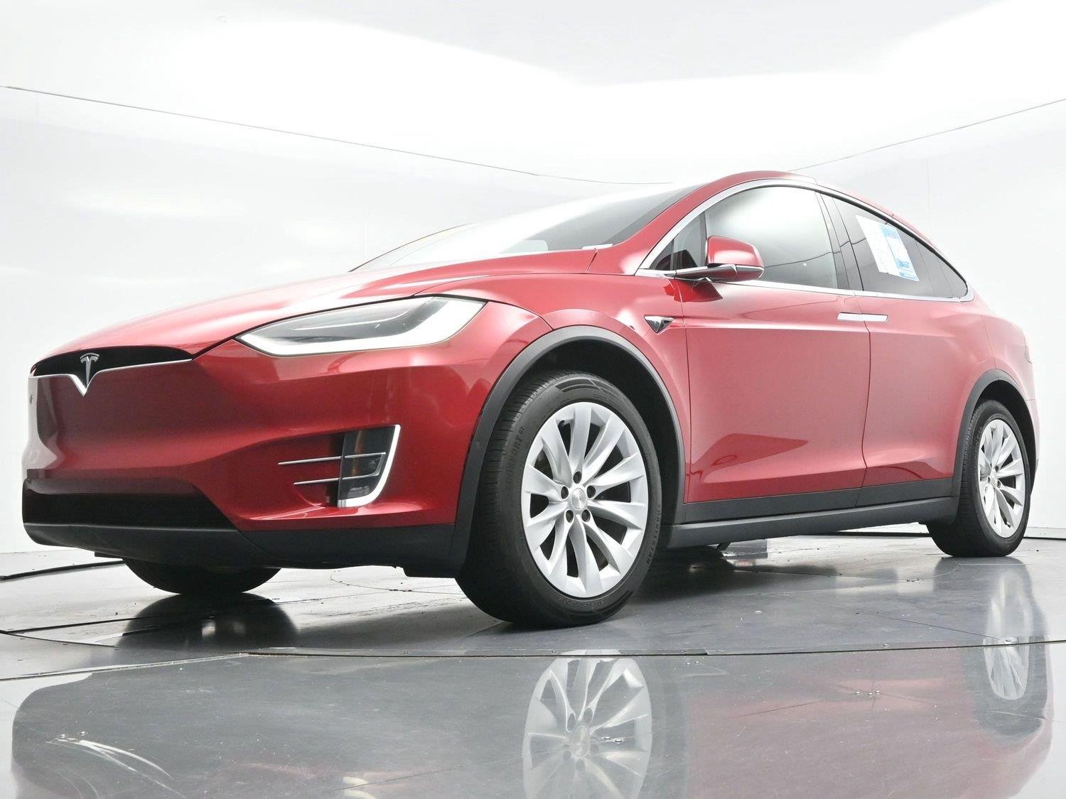 Used 2021 Red Multi-Coat Tesla Long Range Plus image 49