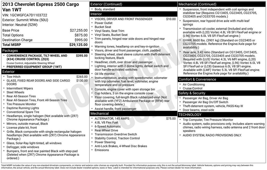 Used 2013 SUMMIT WHITE Chevrolet BASE image 9