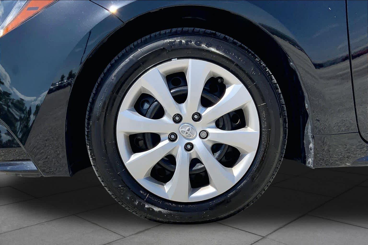 Used 2026 Midnight Black Metallic Toyota LE image 11