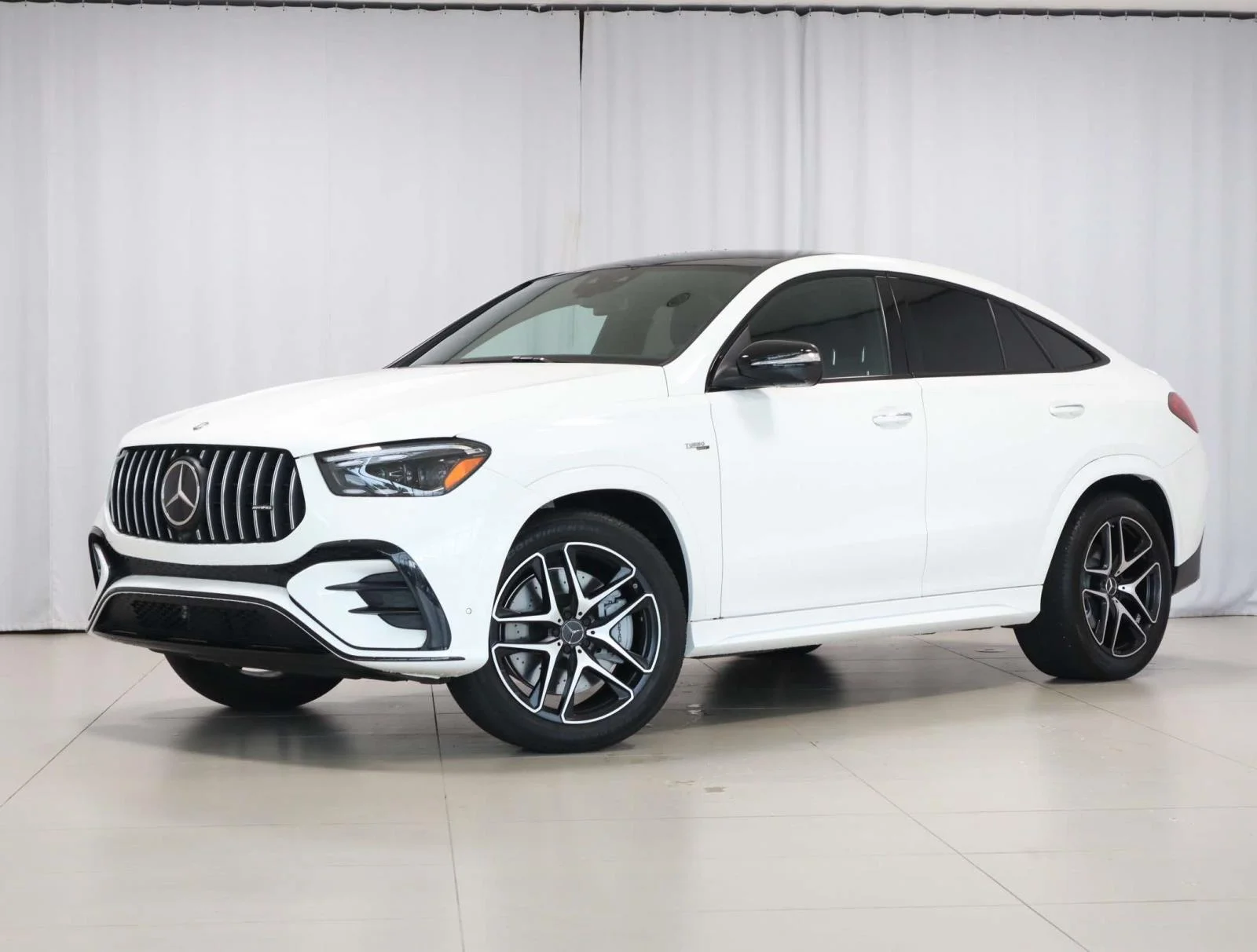 Used 2025 Polar White Mercedes-Benz AMG® GLE 53 4MATIC+ Coupe image 1