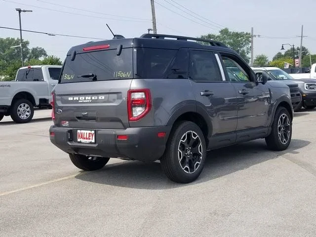 New 2025 Carbonized Gray Metallic Ford Outer Banks® image 3