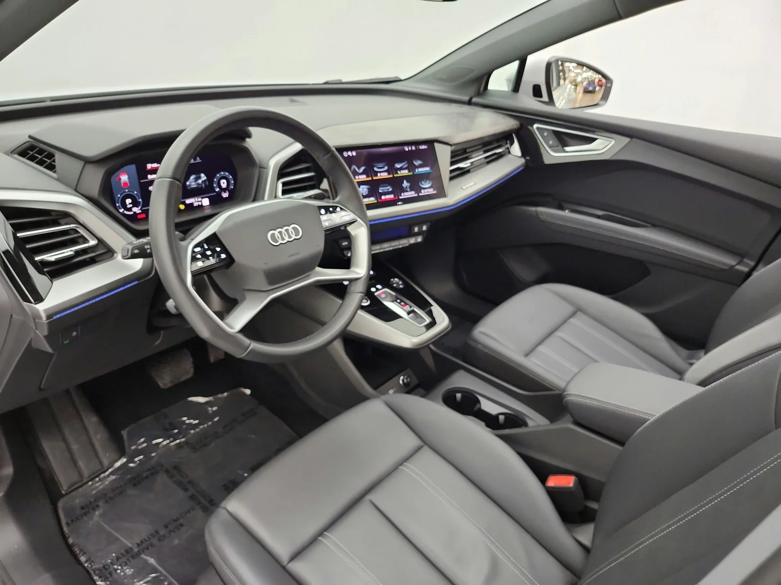 Used 2023 Glacier White Metallic Audi Premium Plus 40 RWD image 12