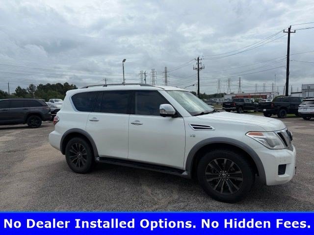 Used 2018 Nissan Armada Platinum with VIN JN8AY2NF6J9330278 for sale in Webster, TX