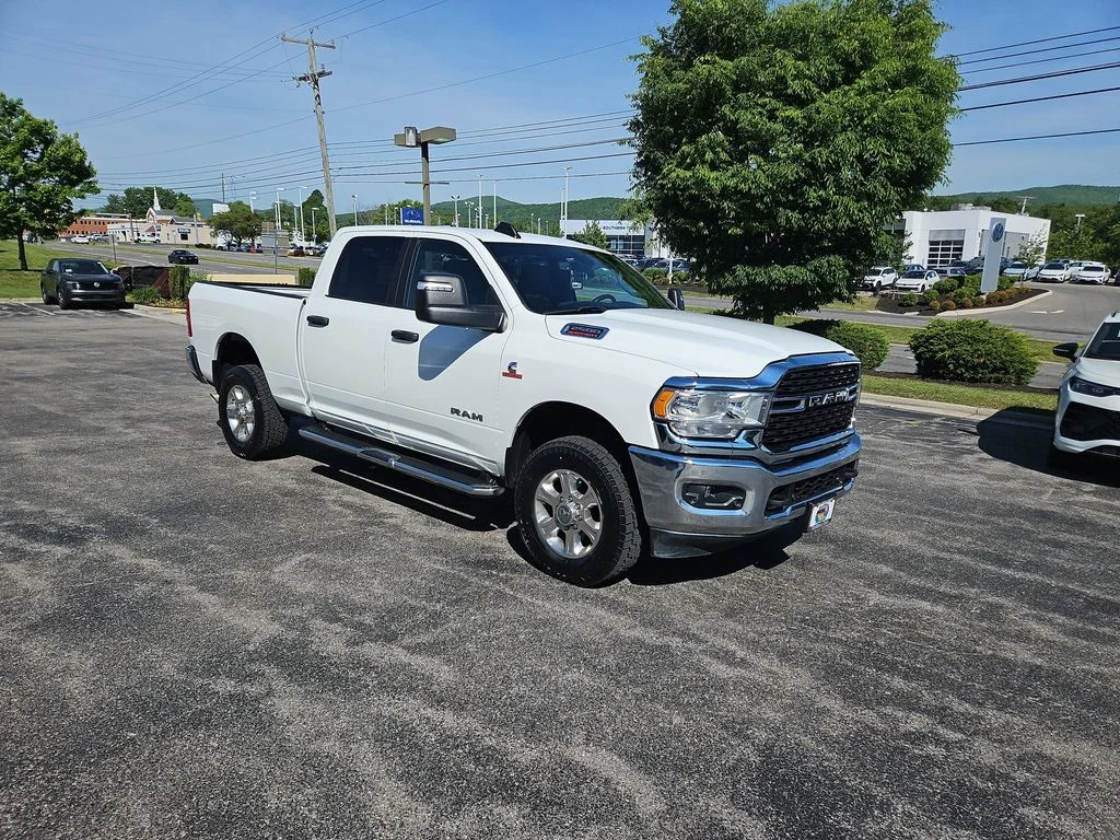 Used 2024 Bright White Clearcoat Ram Big Horn image 8