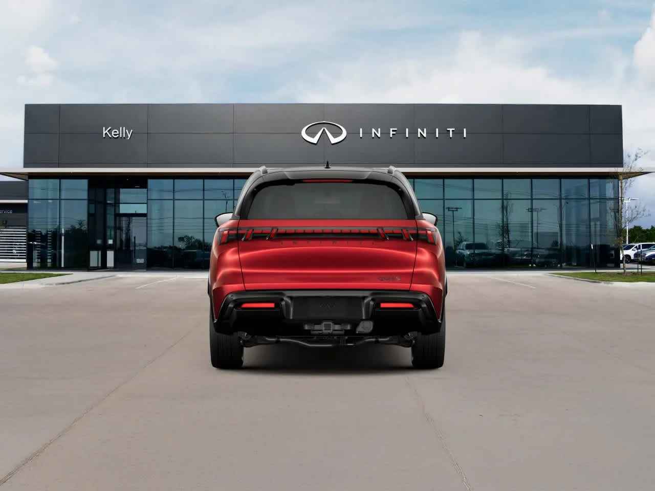 New 2027 Sunfire Red/Black INFINITI SPORT image 2