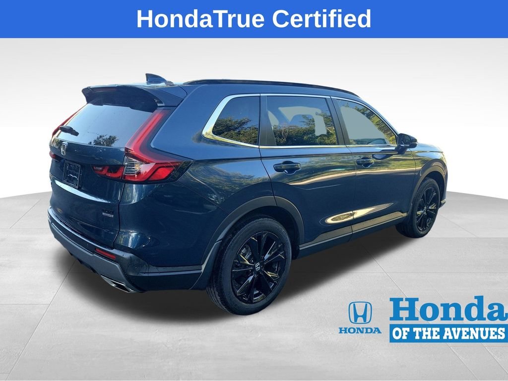 Certified Used 2025 Canyon River Blue Metallic Honda HYBRID AWD SP TRG image 5